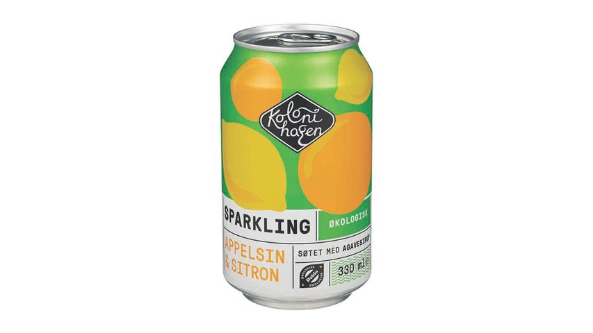 Kolonihagen Sparkling Appelsin & Sitron | 330ml