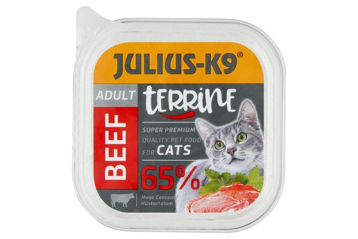 Julius-K9 marhahúsos teljes értékű eledel felnőtt macskák számára 100 g