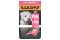 Julius-K9 Super Premium teljes értékű eledel felnőtt kutyák számára báránnyal 125 g