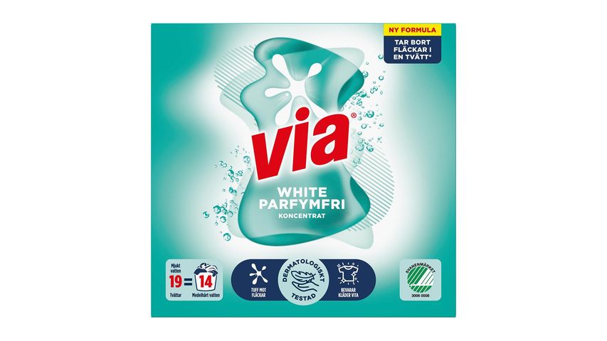 Via Wash White Sensitive 760g