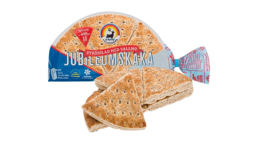 Polarbröd Jubileumskaka Vallmo 400g