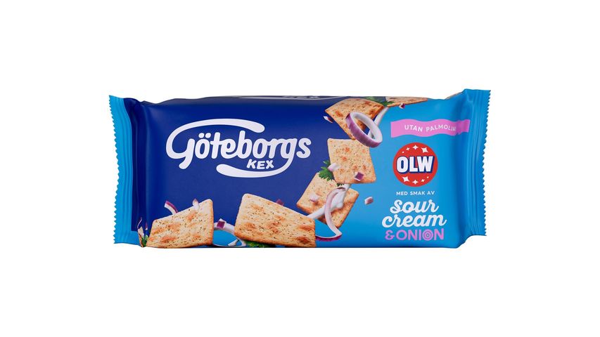 Göteborgs Kex Olw Sourcream & Onion 74g