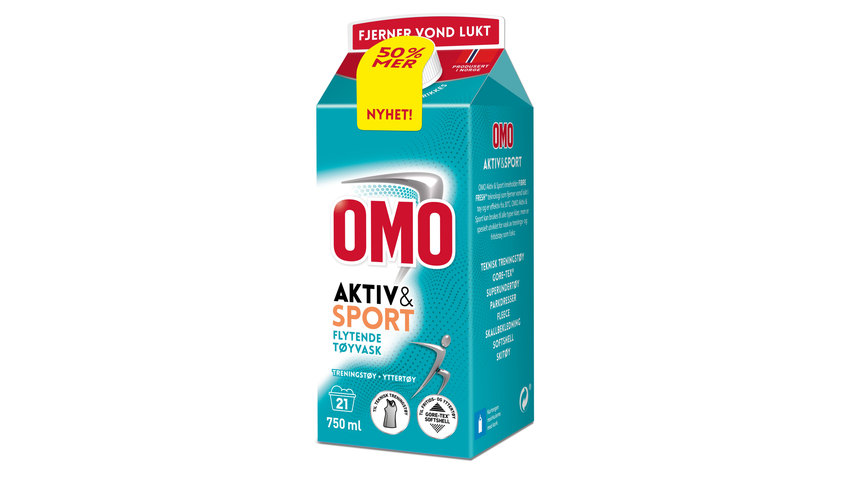 Omo Aktiv & Sport Flytende | 0.75l