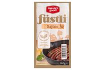 Sága Füstli Smoke-Flavored Hot Dogs Made of Chicken Meat with Cheese 140 g