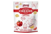 Balls of crunchy, dried hard cheese with tomato flavour, 50 g