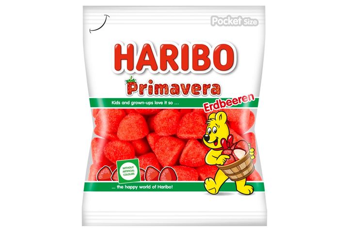 Haribo Primavera gyümölcsízű habcukorka 100 g