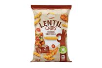 OHO lentil snacks with chicken & sweet chilli taste 120g