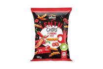 OHO lentil snacks with flaming hot taste 100g