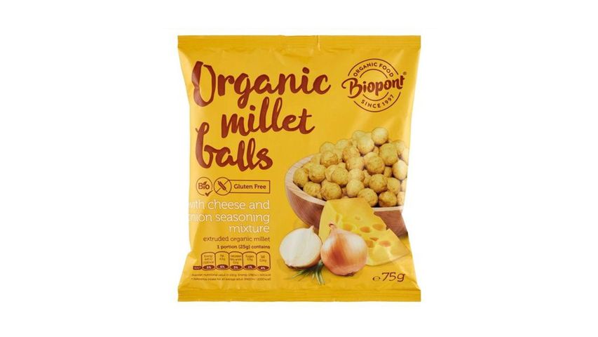 Biopont Millet Balls with Cheese 75 g