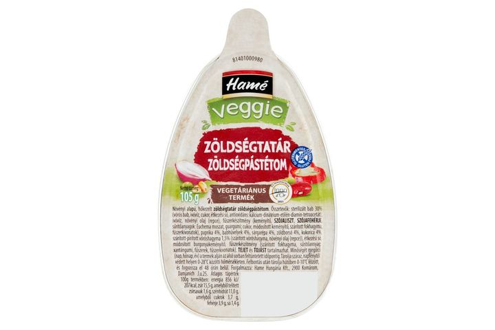 Hamé Veggie zöldségtatár zöldségpástétom 105 g