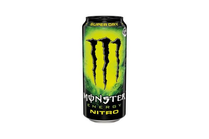 Monster Energy Nitro Super Dry Carbonated Drink with Caffeine, Sugar and Sweeteners 500 ml