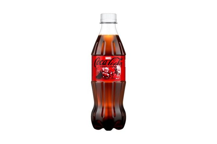 Coca Cola Zero Sugar Cola Flavoured Energy-Free Carbonated Soft Drink with Sweeteners 500 ml