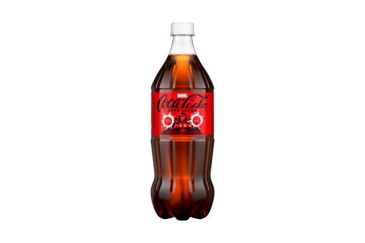 Coca-Cola Zero Energy-Free Carbonated Soft Drink with Sweeteners 1 l