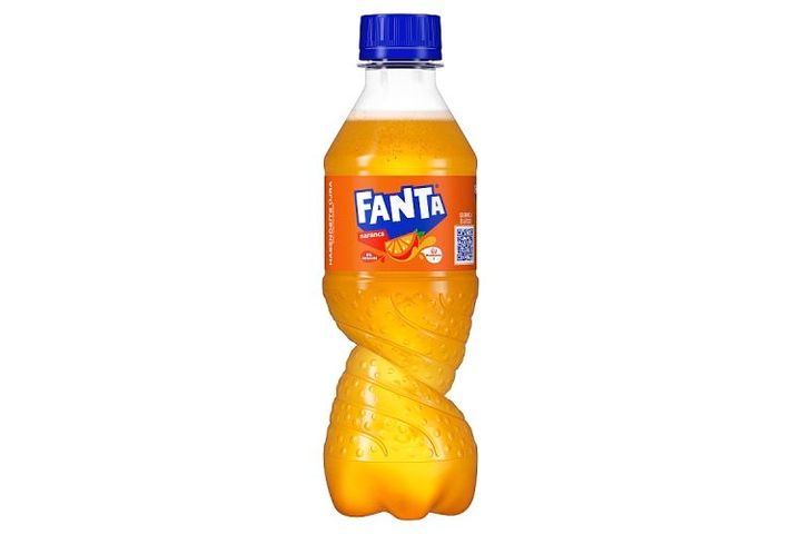 Fanta Carbonated Orange Flavoured Soft Drink 300 ml