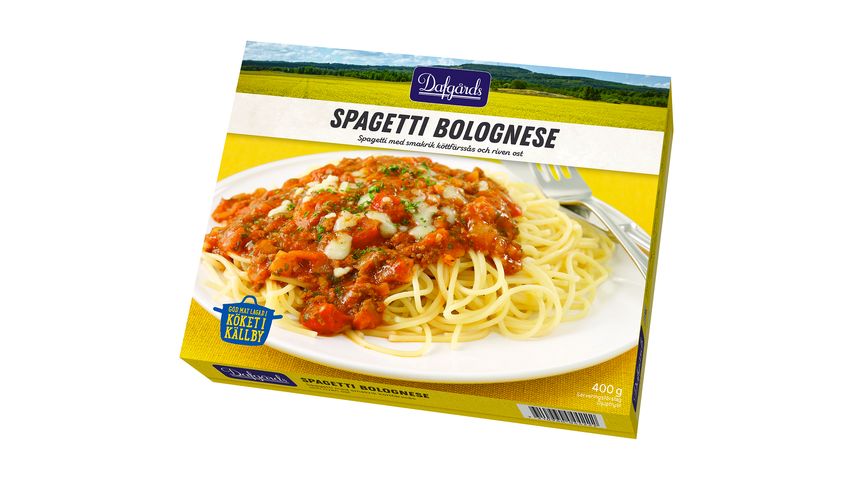Dafgårds Spagetti Bolognese 400g - Köp online - foodora.se