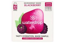 Waterdrop Microdrink Snow Champagne Cube Blueberry-Blackberry-Apple Flavoring 12 x 2,0 g (24,0 g)