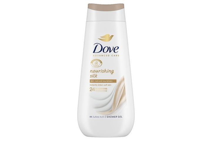 Dove Advanced Care Nourishing Silk Shower Gel 225 ml