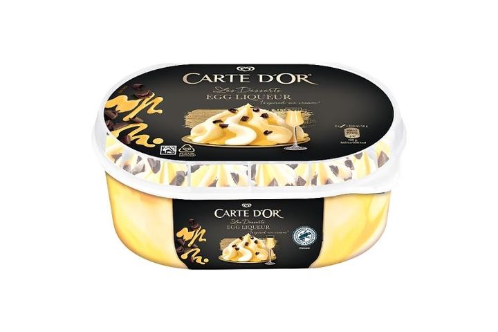 Carte D'Or Egg Liqueur Ice Cream 825 ml