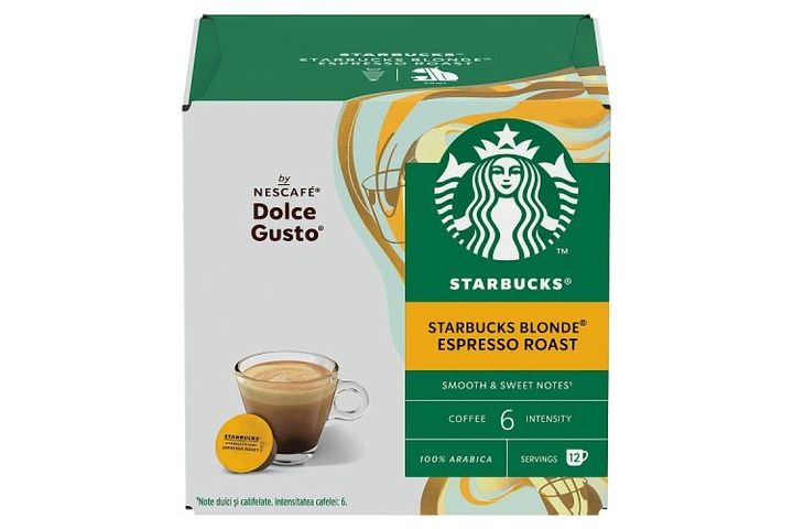 Starbucks by Nescafé Dolce Gusto Blonde Espresso Roast Coffee Pods 12 pcs/12 cups 66 g