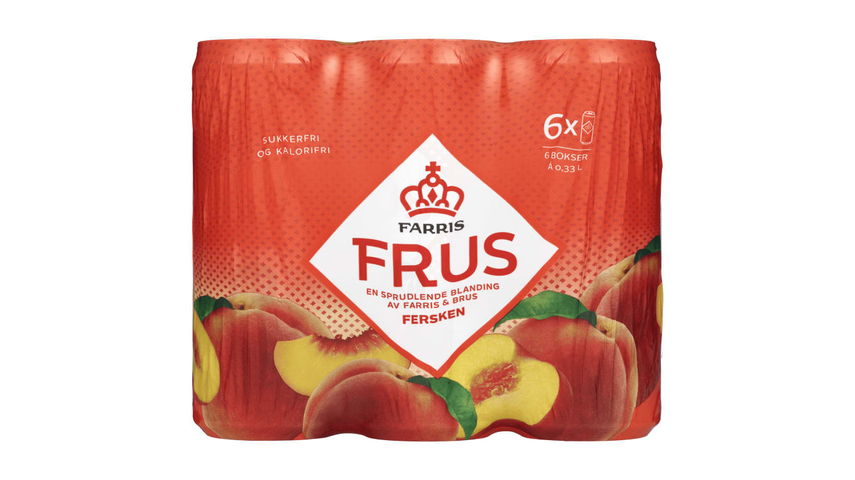 Farris Frus Fersken | 6 x 330ml