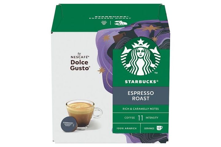 Starbucks by NESCAFÉ Dolce Gusto Espresso Roast kávékapszula 12 x 5,5 g (66 g)