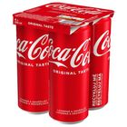 Coca-Cola Cola-Flavored Carbonated Soft Drink 4 x 330 ml