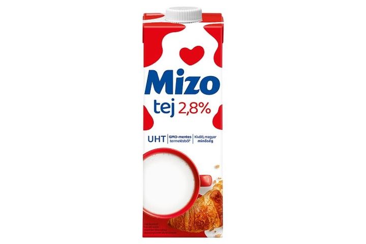 Mizo UHT félzsíros tej 2,8% 1 l