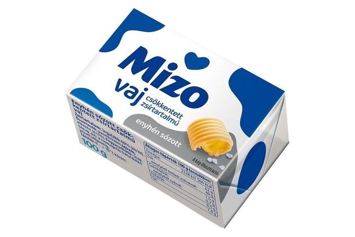 Mizo Lightly Salted Reduced Fat Butter 100 g