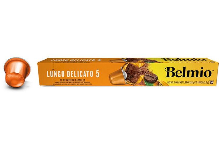 Belmio Café Lungo Delicato kávékapszula, 10 db 52 g