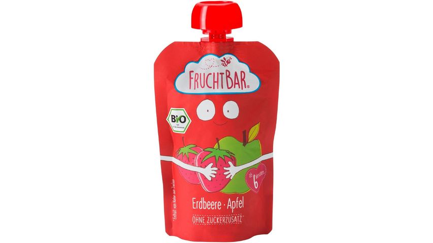 Fruchtbar bio Strawberry with apple 6 months 100g