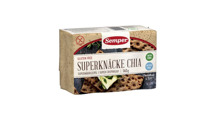 Semper Superknäcke Chia 140g