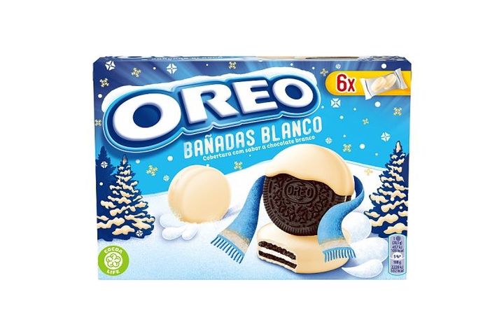 Oreo Baňadas Biscuits coated in white chocolate | 246 g