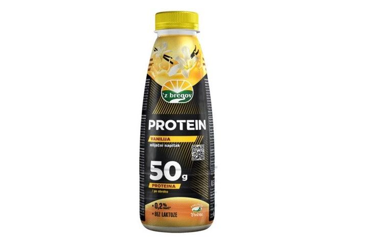 Vindija laktózmentes Protein ital Vanília 0,5 l 