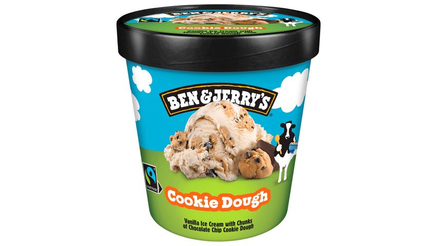 Ben & Jerry's Ice cream Cookie Dough Vanilla with Chunks of Chocolate Chip | 465 ml