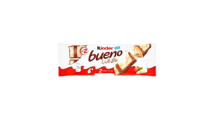 Kinder Bueno fehércsokoládés 39 g