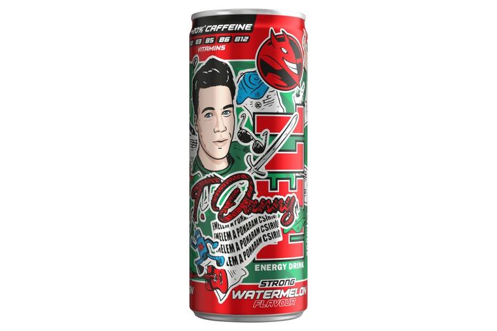 HELL Strong Watermelon Caffeinated, Carbonated Energy Drink 250 ml