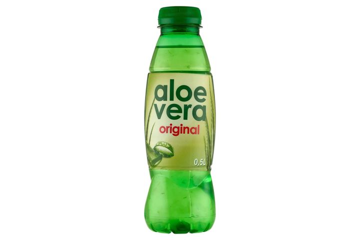 Aloe Vera Original Non-Carbonated Soft Drink with Aloe Vera Pieces and White Grape Juice 0,5 l