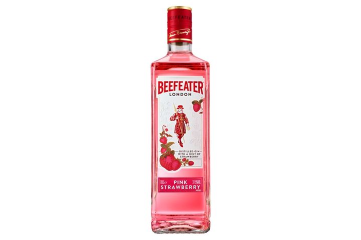 Beefeater Pink Strawberry Natural Strawberry Flavored Gin 37,5% 0,7 l