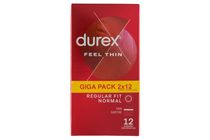 Durex Feel Thin Condoms 2 x 12 pcs