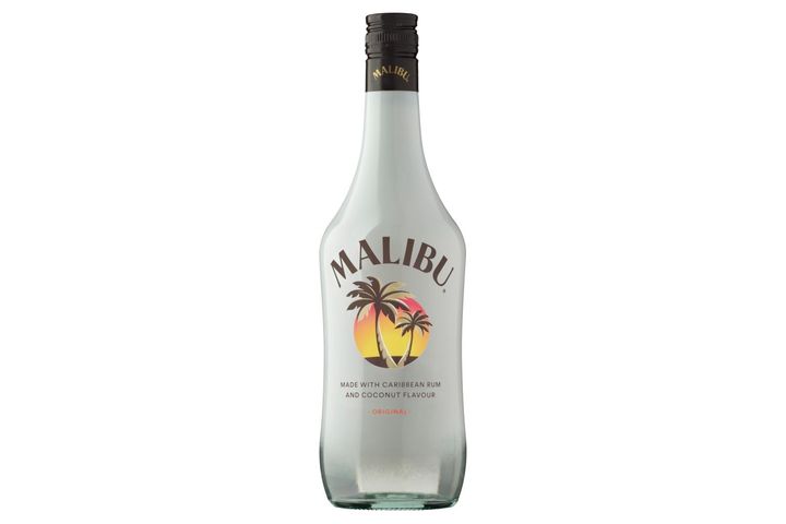 Malibu kókusz ízesítésű rum alapú likőr 21% 0,7 l