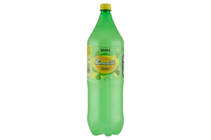 Márka Lemonade Lemon Flavoured Energy-Free Carbonated Soft Drink with Sweeteners 2 l