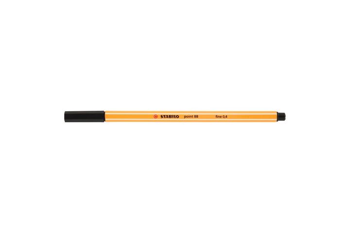 Stabilo point 88 Black Fineliner Pen