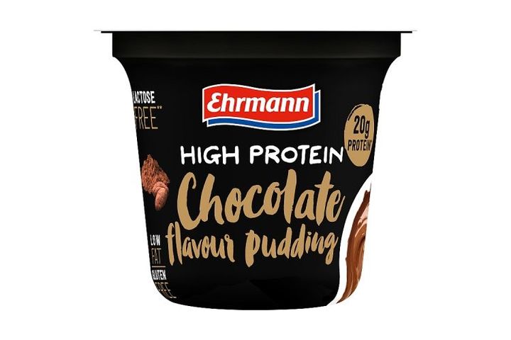 Ehrmann csokoládé ízű protein puding, édesítőszerekkel 200 g