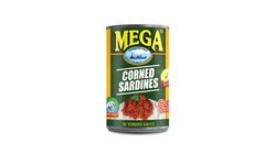 Mega Corned Sardines in Tomato Sauce 155g
