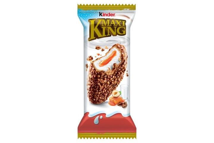 Kinder Maxi King Wafer Filled with Soft Caramel and Milk Cream | 35 g