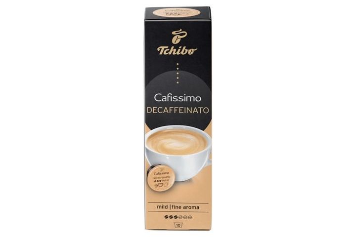 Tchibo Kávové kapsle Cafissimo Decaffeinato | 10 kapslí