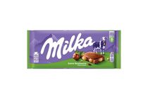 Milka Alpine milk chocolate with whole hazelnuts | 100 g