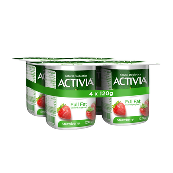Activia Yoghurt  Full Fat 120 g 3+1