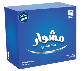 Mouchoir Velvet Pocket Tissue 10Sheets 18Packets