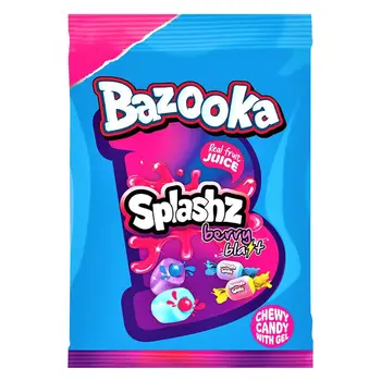 Bazooka Splash Berry 120g
